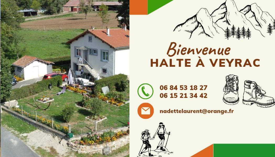 Appartement Halte à Veyrac à Lavoute-sur-Loire Chambre photo